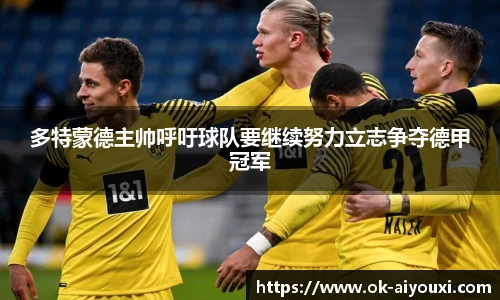多特蒙德主帅呼吁球队要继续努力立志争夺德甲冠军
